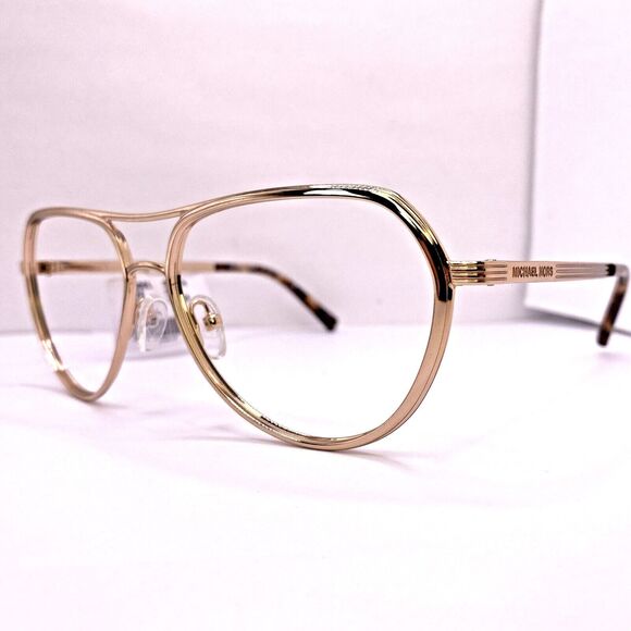 Michael Kors Accessories - Michael Kors Eyeglasses Sunglass MK 1036 Madrid 11085A 57[]15 140 Gold Tortoise